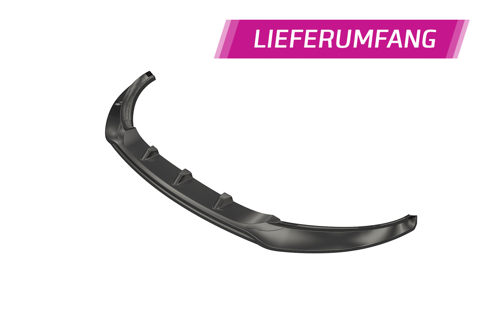 CSR Frontspoiler | Cup-Spoilerlippe mit ABE für Opel Adam CSL335-L Unlackiert roh (Lackierung erforderlich)