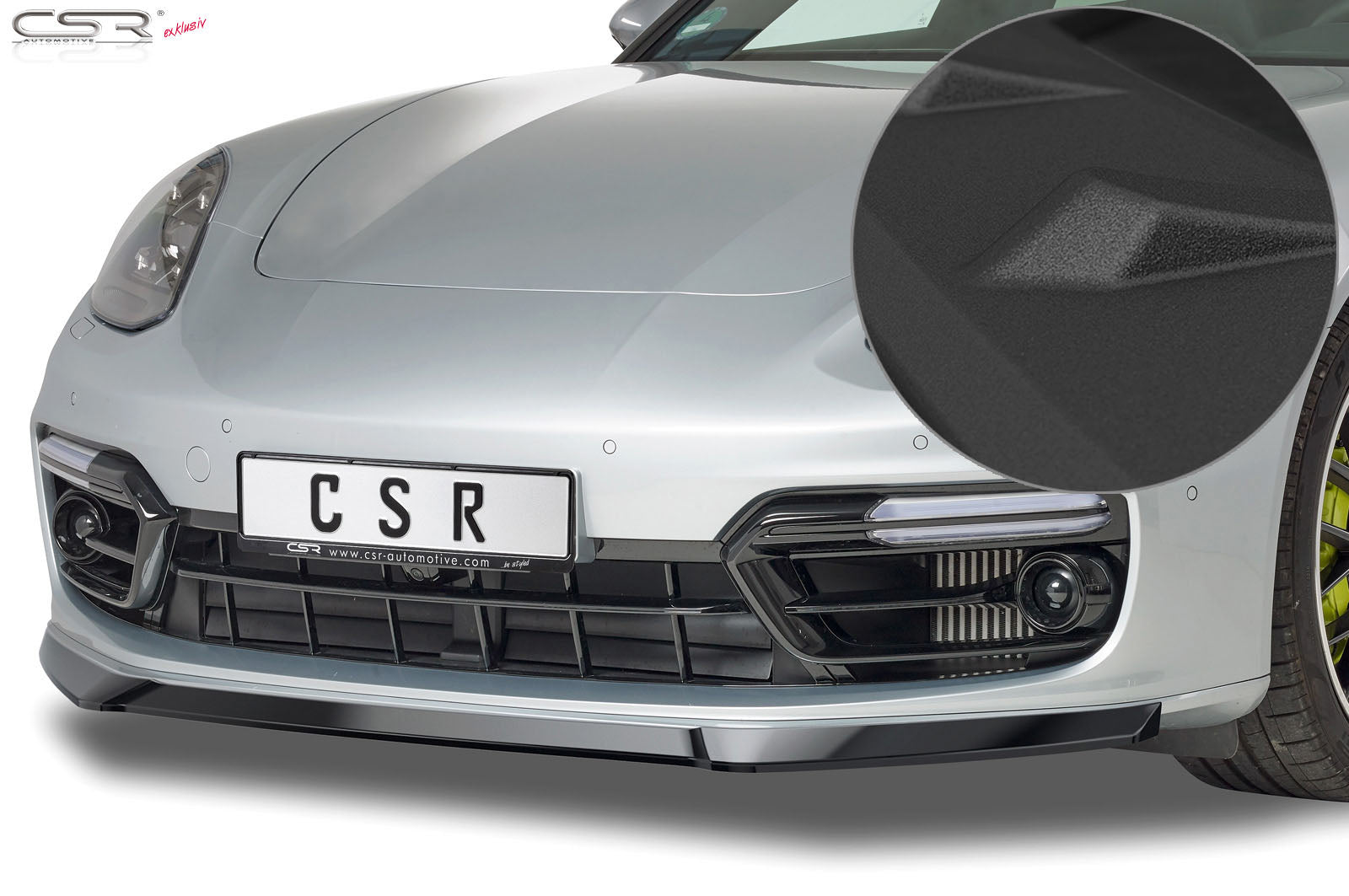 CSR Frontspoiler | Cup-Spoilerlippe mit ABE für Porsche Panamera 2 CSL336