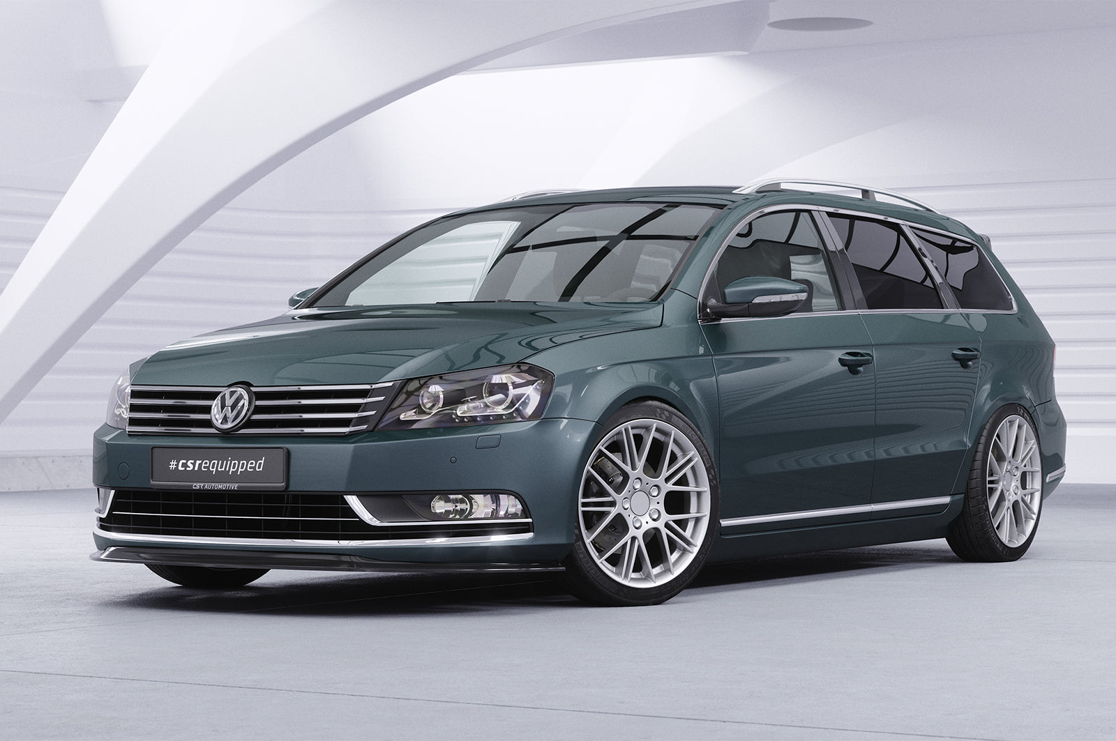 CSR Frontspoiler | Cup-Spoilerlippe mit ABE für VW Passat B7 CSL337