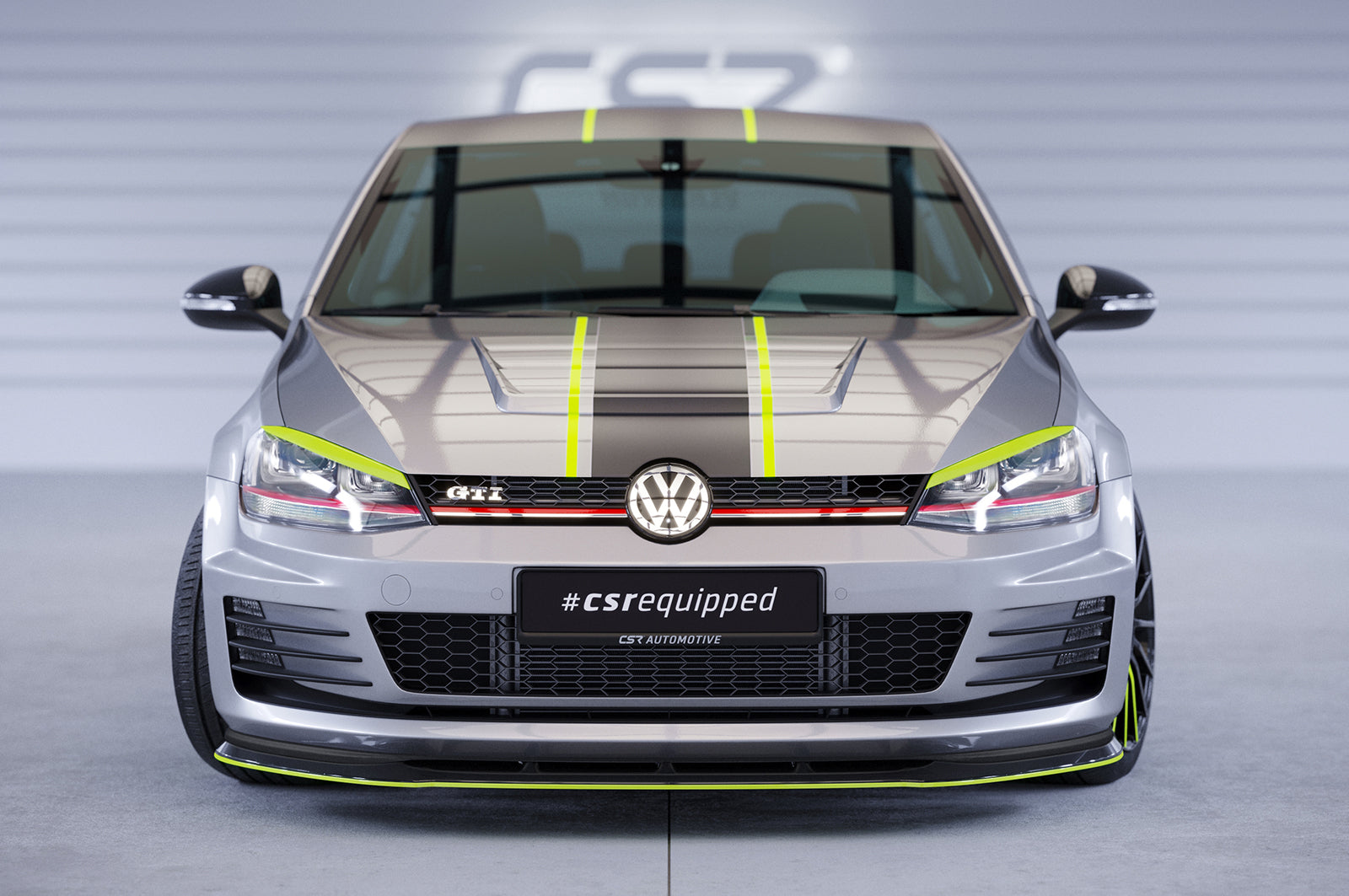 CSR Frontspoiler | Cup-Spoilerlippe mit ABE für VW Golf 7 GTI / GTD CSL338