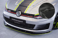 CSR Frontspoiler | Cup-Spoilerlippe mit ABE für VW Golf 7 GTI / GTD CSL338-G Glossy schwarz Hochglanz (keine Lackierung erforderlich)