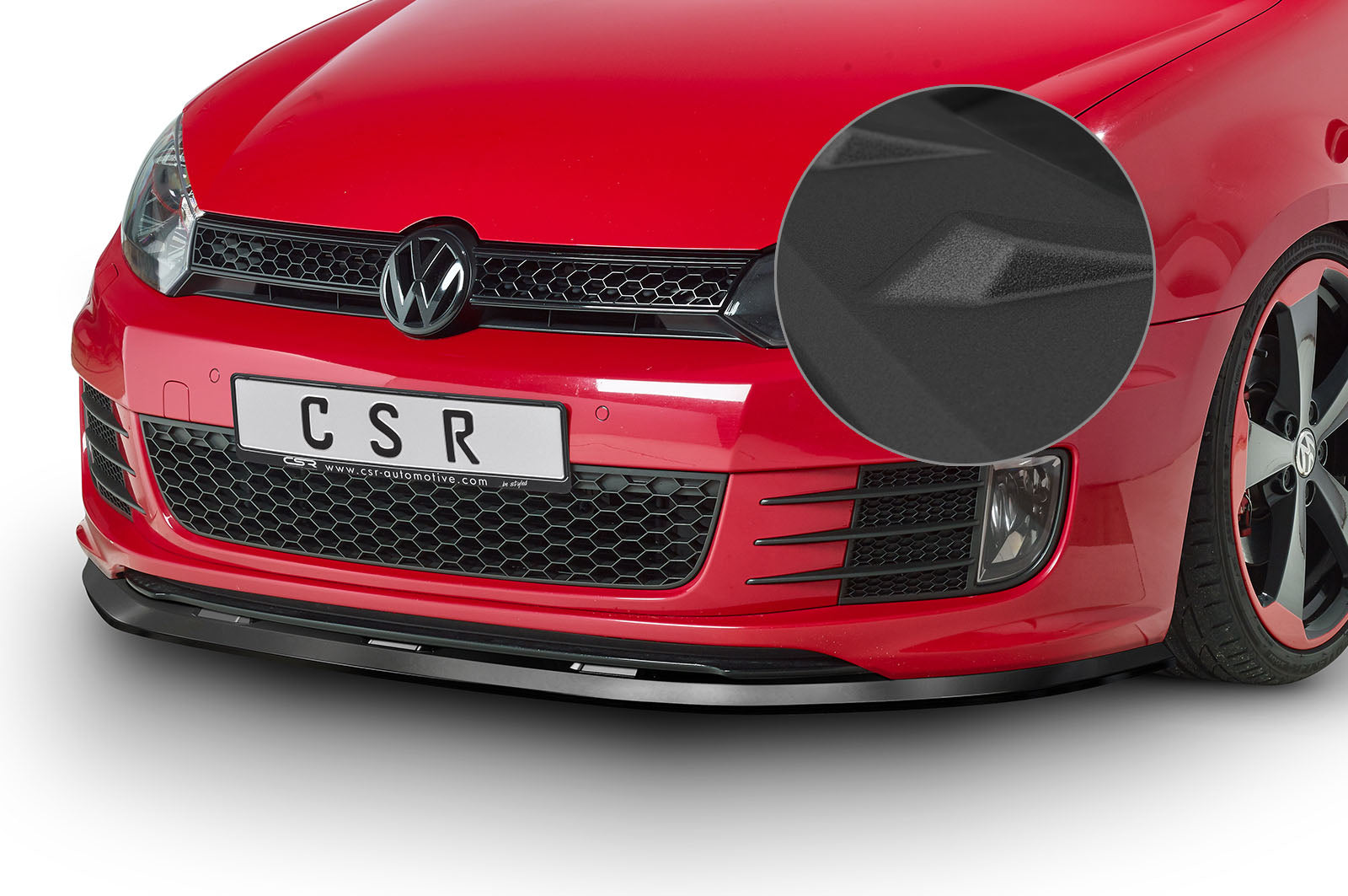 CSR Frontspoiler | Cup-Spoilerlippe mit ABE für VW Golf 6 GTI/GTD CSL339