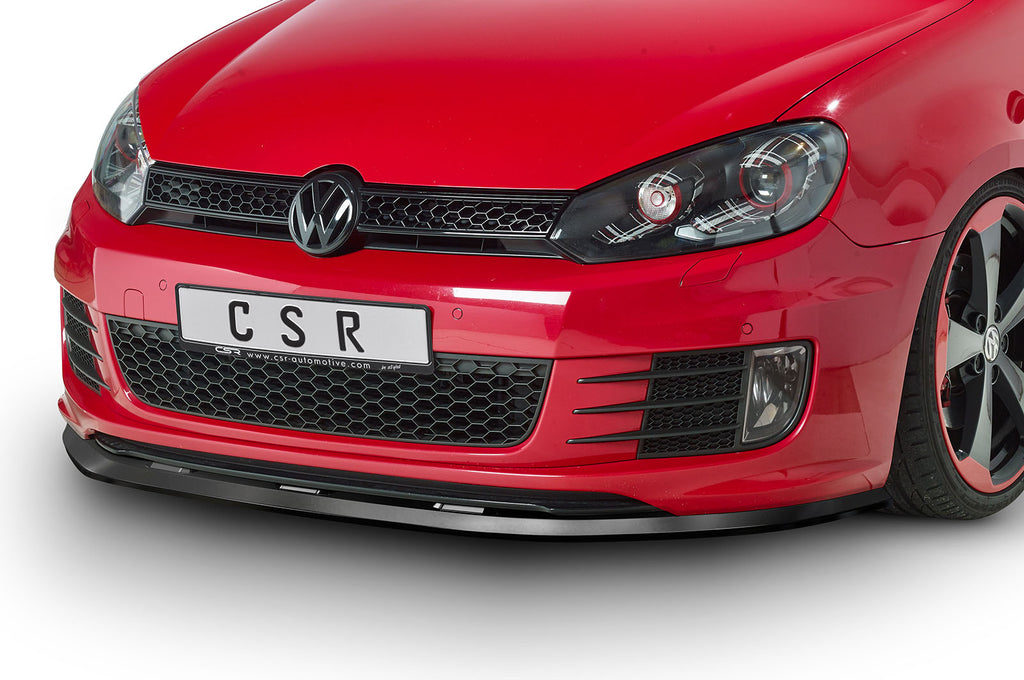 CSR Frontspoiler | Cup-Spoilerlippe mit ABE für VW Golf 6 GTI/GTD CSL339