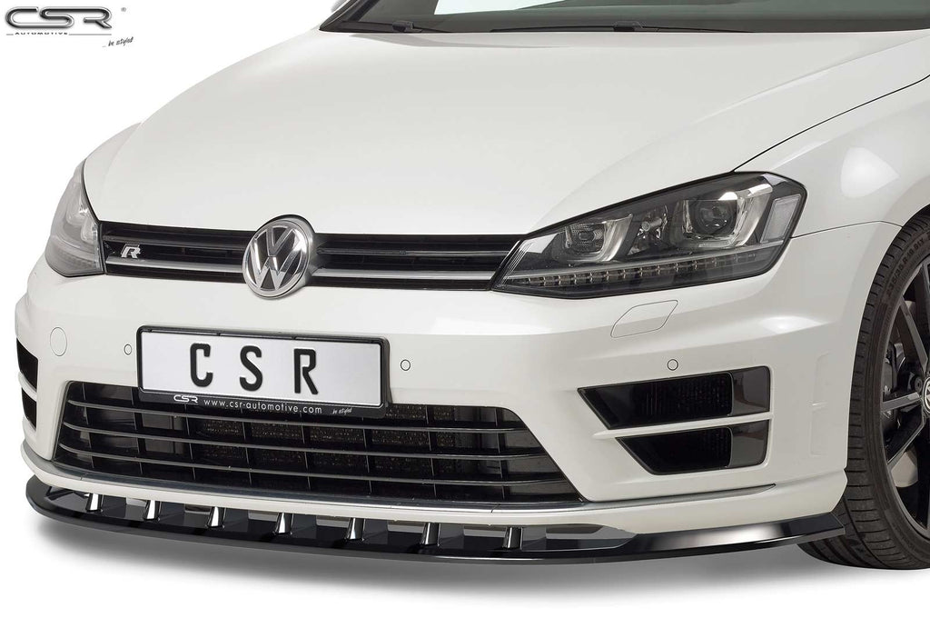CSR Frontspoiler | Cup-Spoilerlippe mit ABE für VW Golf 7 R CSL340