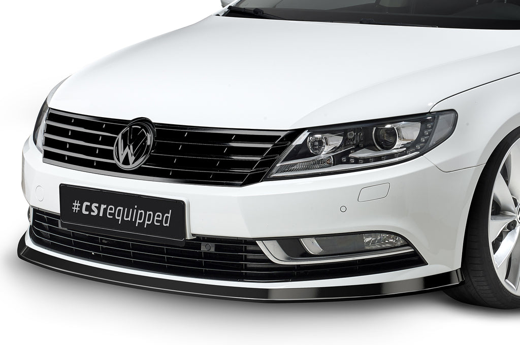 CSR Frontspoiler | Cup-Spoilerlippe mit ABE für VW CC CSL342-L Unlackiert roh (Lackierung erforderlich)