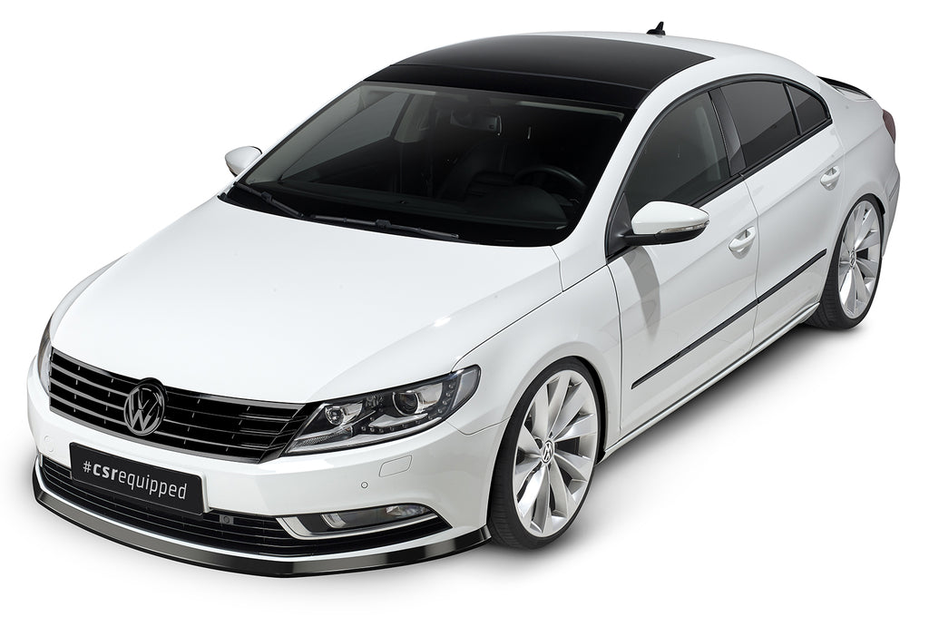CSR Frontspoiler | Cup-Spoilerlippe mit ABE für VW CC CSL342-L Unlackiert roh (Lackierung erforderlich)
