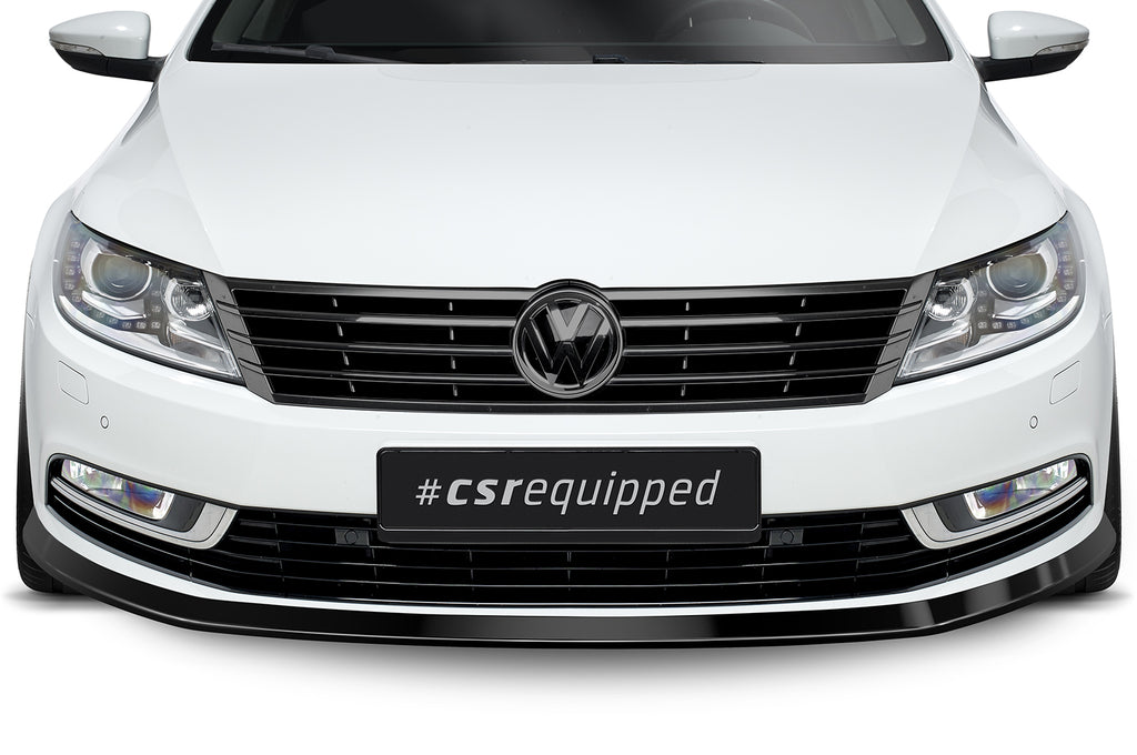 CSR Frontspoiler | Cup-Spoilerlippe mit ABE für VW CC CSL342-L Unlackiert roh (Lackierung erforderlich)