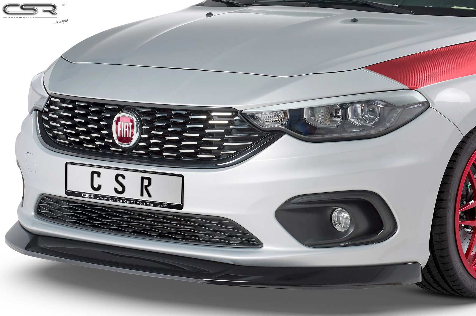 CSR Frontspoiler | Cup-Spoilerlippe mit ABE für Fiat Tipo (Typ 356) CSL344
