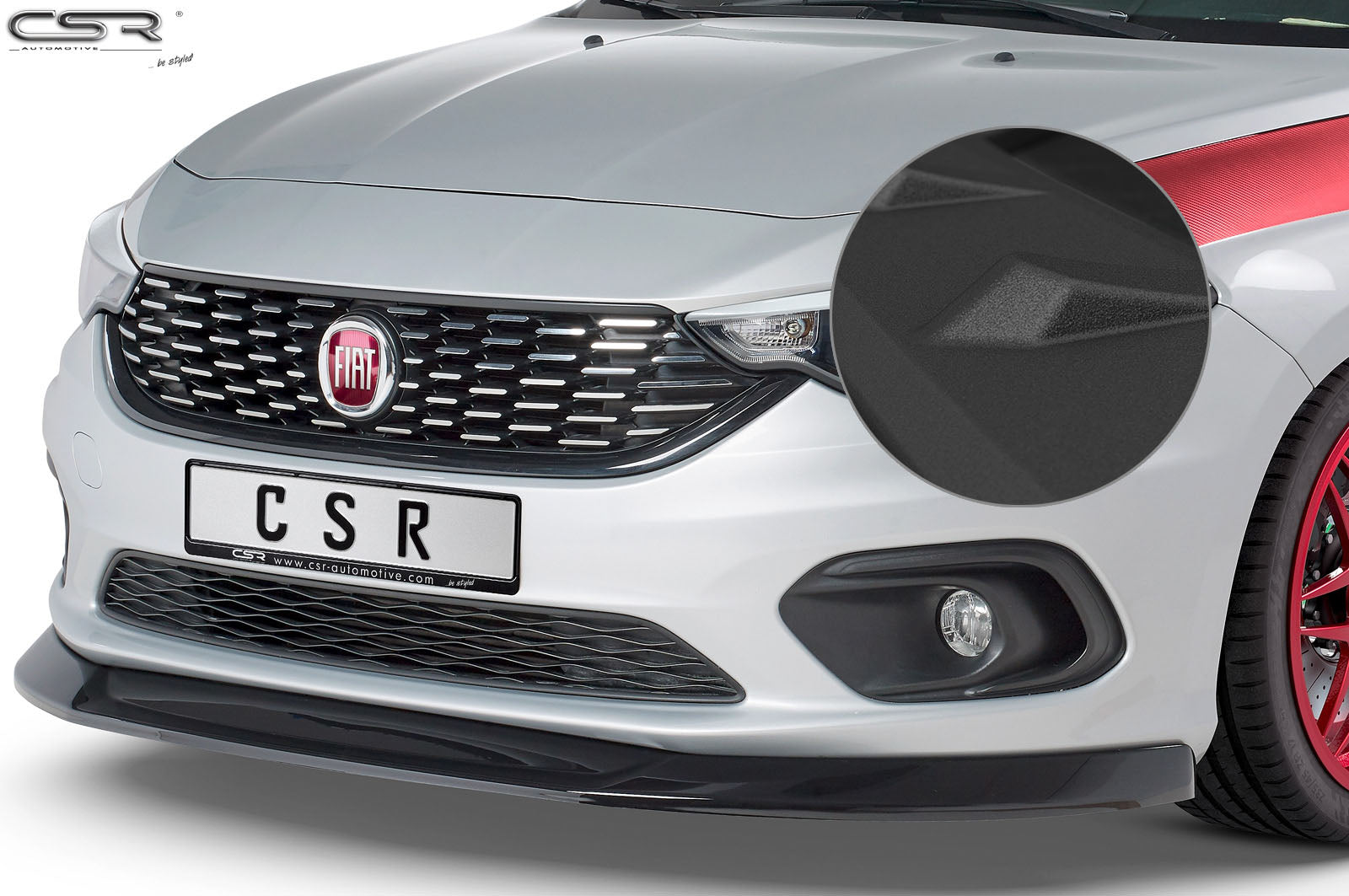 CSR Frontspoiler | Cup-Spoilerlippe mit ABE für Fiat Tipo (Typ 356) CSL344