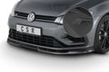 CSR Frontspoiler | Cup-Spoilerlippe mit ABE für VW Golf 7 R CSL346-L Unlackiert roh (Lackierung erforderlich)