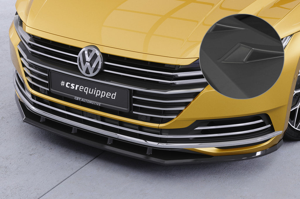 CSR Frontspoiler | Cup-Spoilerlippe mit ABE für VW Arteon CSL347-L Unlackiert roh (Lackierung erforderlich)