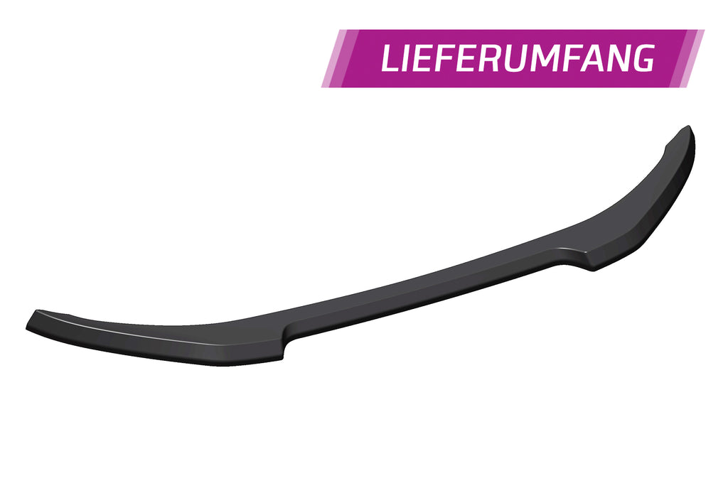 CSR Frontspoiler | Cup-Spoilerlippe mit ABE für Skoda Citigo CSL352-C Carbon Look Hochglanz (keine Lackierung erforderlich)