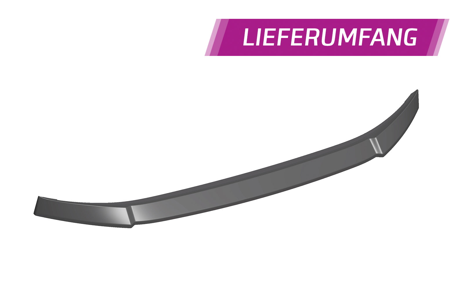CSR Frontspoiler | Cup-Spoilerlippe mit ABE für VW up! CSL354-C Carbon Look Hochglanz (keine Lackierung erforderlich)