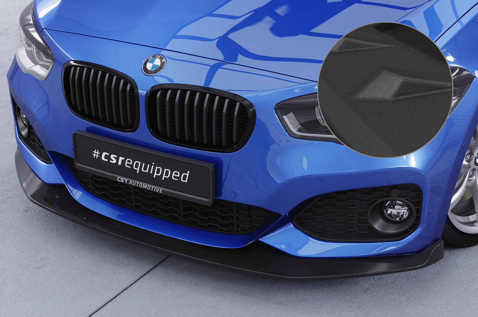 CSR Frontspoiler | Cup-Spoilerlippe mit ABE für BMW 1er F20/F21 M-Paket CSL356