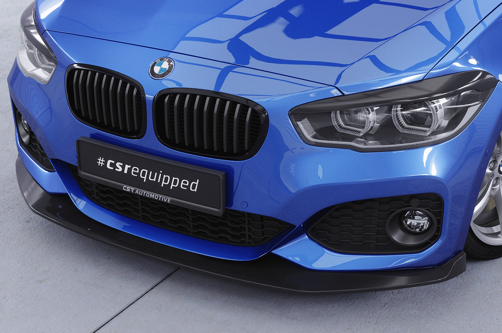 CSR Frontspoiler | Cup-Spoilerlippe mit ABE für BMW 1er F20/F21 M-Paket CSL356