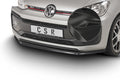 CSR Frontspoiler | Cup-Spoilerlippe mit ABE für VW up! GTI CSL357-C Carbon Look Hochglanz (keine Lackierung erforderlich)