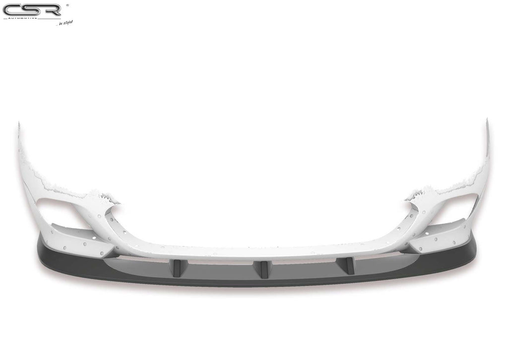 CSR Frontspoiler | Cup-Spoilerlippe mit ABE für BMW 5er E60 / E61 CSL361-C Carbon Look Hochglanz (keine Lackierung erforderlich)