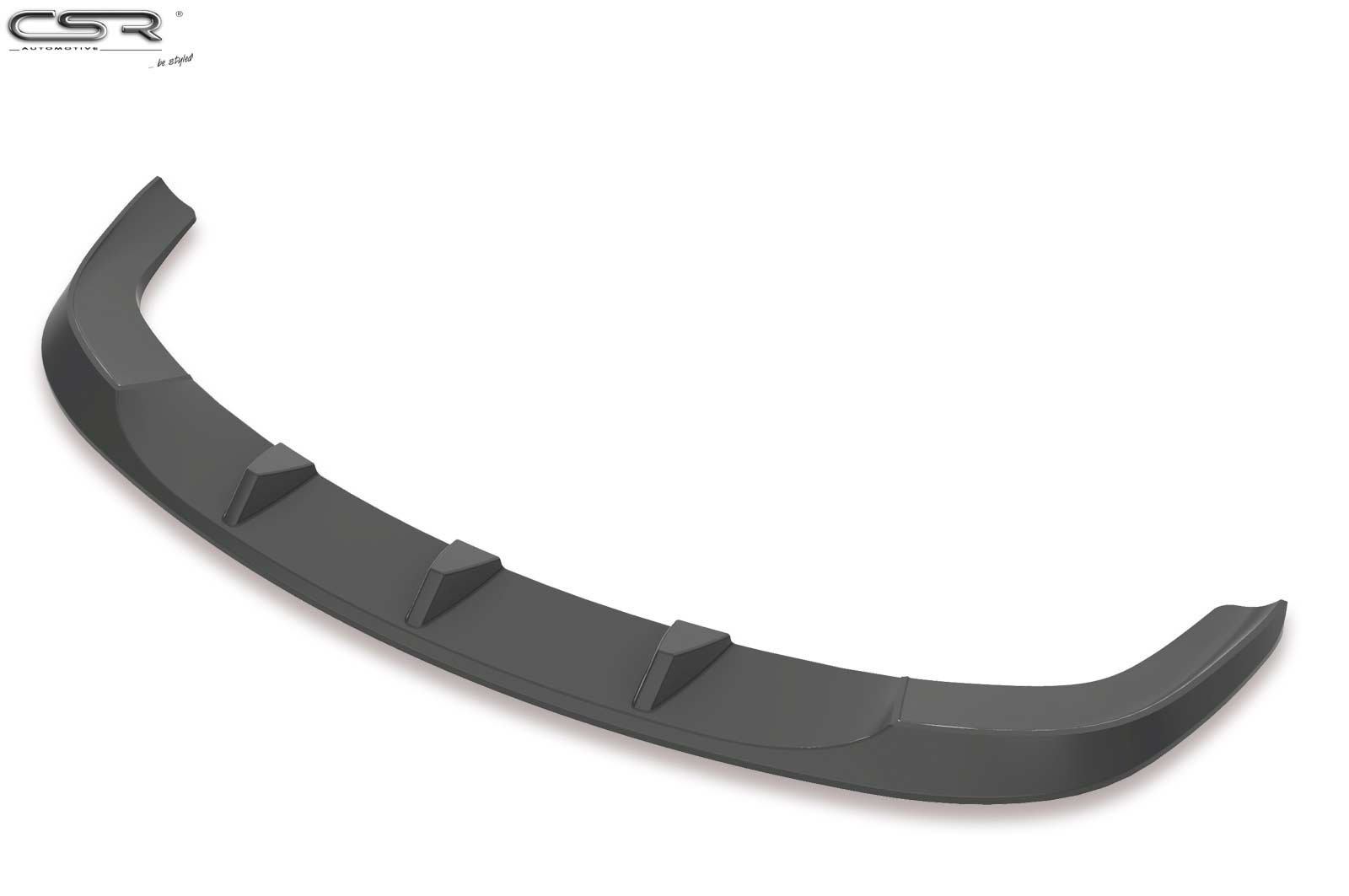 CSR Frontspoiler | Cup-Spoilerlippe mit ABE für BMW 5er E60 / E61 CSL361-G Glossy schwarz Hochglanz (keine Lackierung erforderlich)