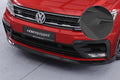 CSR Frontspoiler | Cup-Spoilerlippe mit ABE für VW Tiguan II (Typ AD1) R-Line CSL367-L Unlackiert roh (Lackierung erforderlich)
