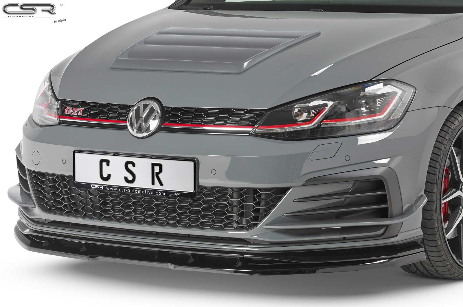 CSR Frontspoiler | Cup-Spoilerlippe mit ABE für VW Golf 7 GTI TCR CSL368