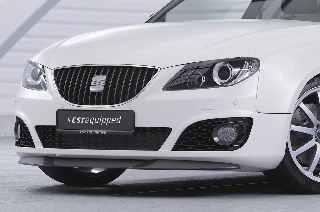 CSR Frontspoiler | Cup-Spoilerlippe mit ABE für Seat Exeo 3R CSL369-L Unlackiert roh (Lackierung erforderlich)