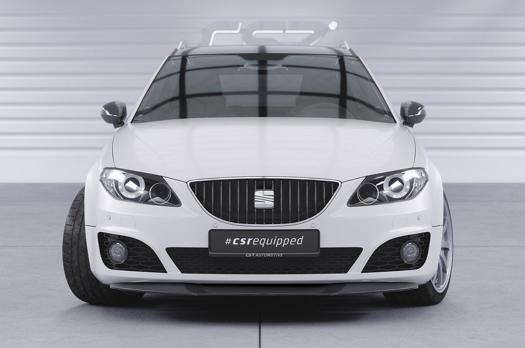 CSR Frontspoiler | Cup-Spoilerlippe mit ABE für Seat Exeo 3R CSL369-L Unlackiert roh (Lackierung erforderlich)