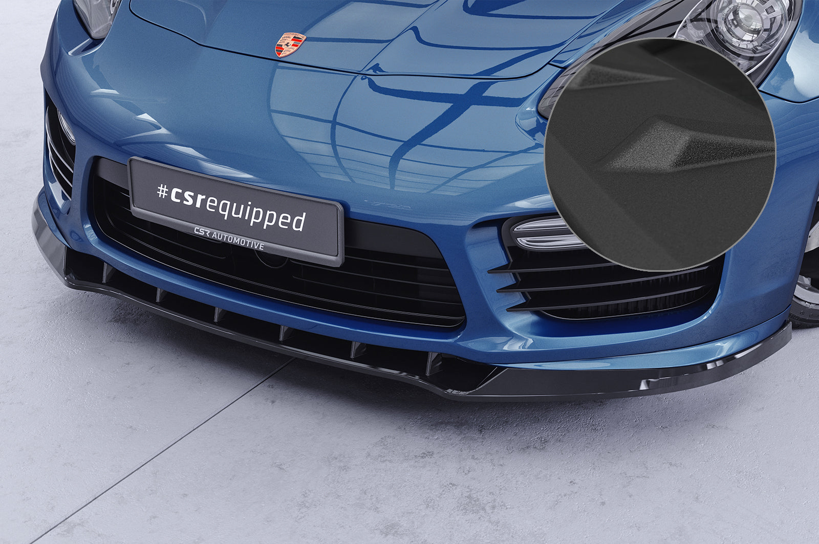 CSR Frontspoiler | Cup-Spoilerlippe mit ABE für Porsche Panamera 1 GTS/Turbo CSL371