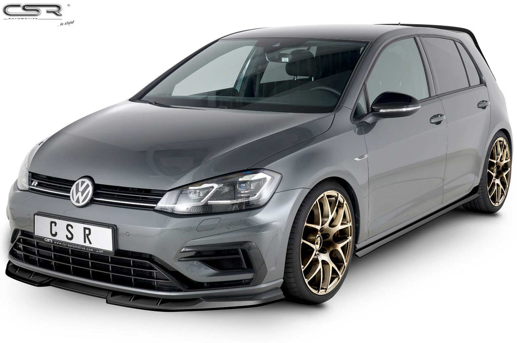CSR Frontspoiler | Cup-Spoilerlippe mit ABE für VW Golf 7 R CSL373