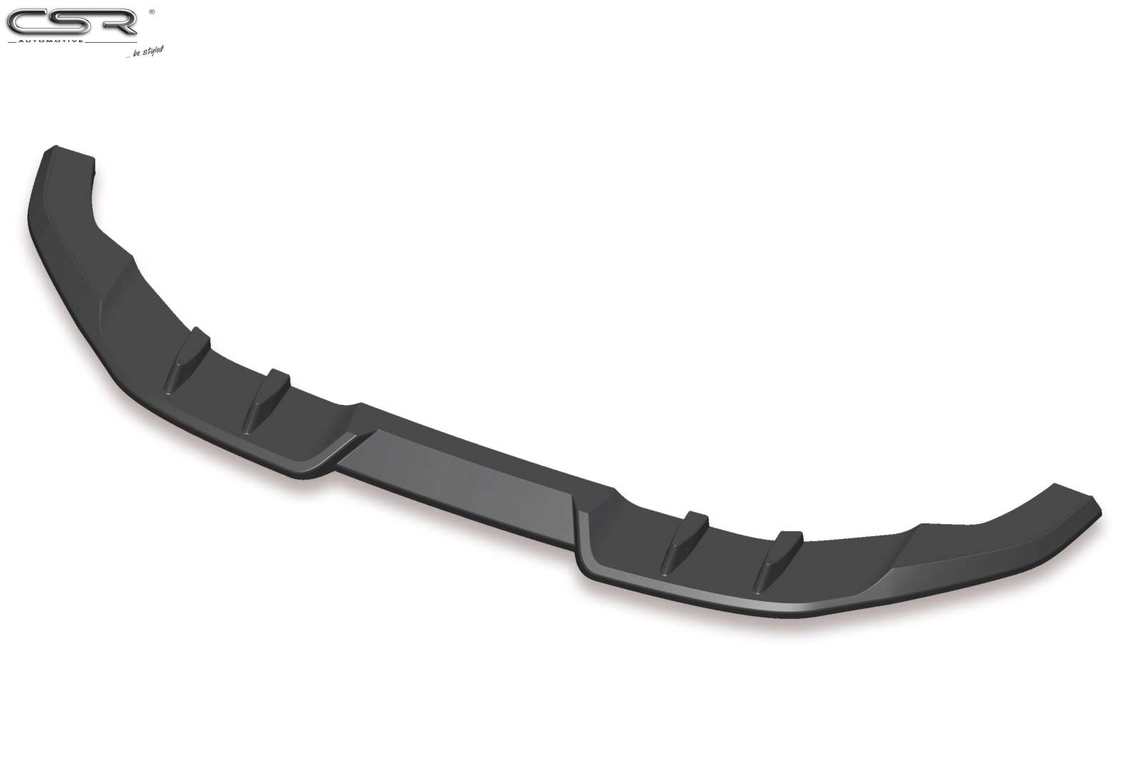 CSR Frontspoiler | Cup-Spoilerlippe mit ABE für VW Golf 7 R CSL373-C Carbon Look Hochglanz (keine Lackierung erforderlich)