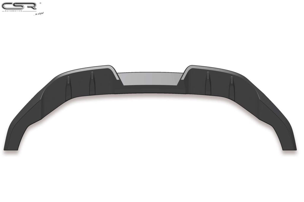 CSR Frontspoiler | Cup-Spoilerlippe mit ABE für VW Golf 7 R CSL373-C Carbon Look Hochglanz (keine Lackierung erforderlich)
