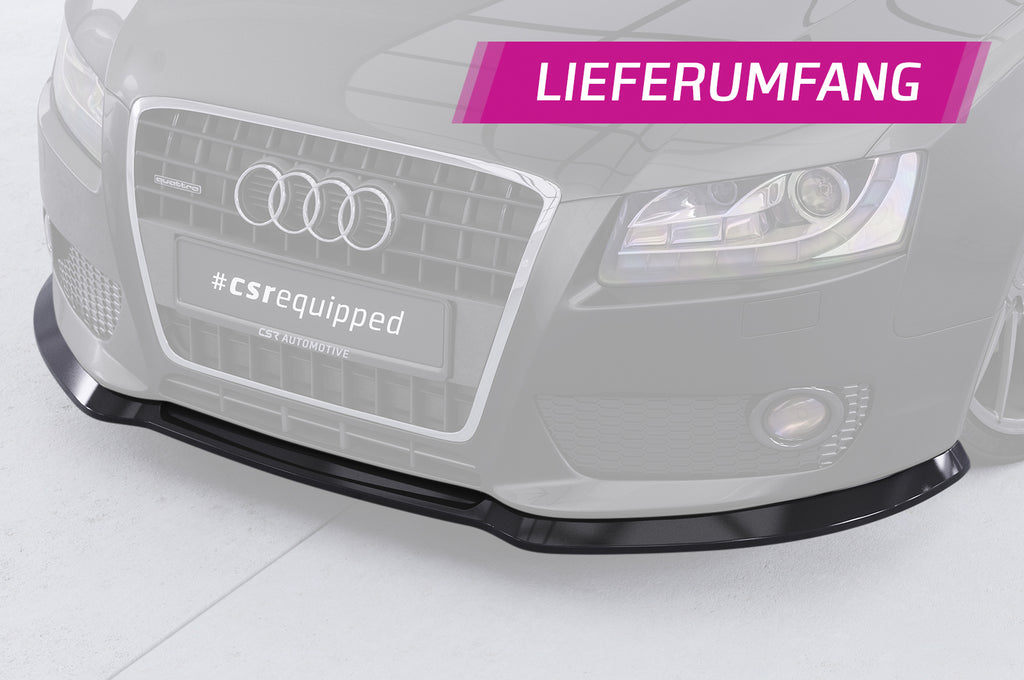 CSR Frontspoiler | Cup-Spoilerlippe mit ABE für Audi A5 8T CSL378
