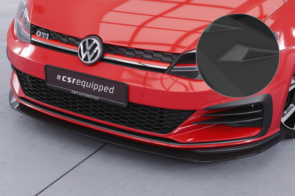 CSR Frontspoiler | Cup-Spoilerlippe mit ABE für VW Golf 7 GTI / GTD CSL380