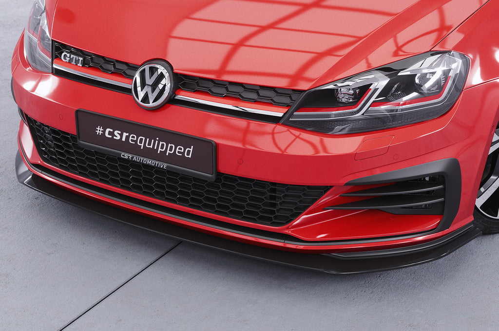 CSR Frontspoiler | Cup-Spoilerlippe mit ABE für VW Golf 7 GTI / GTD CSL380