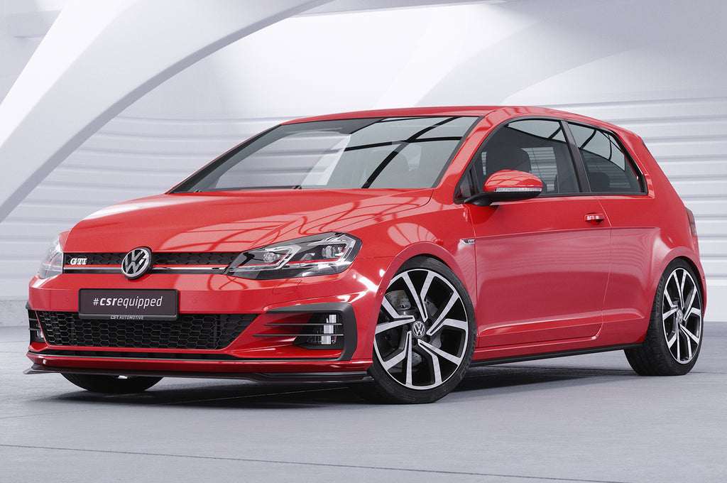CSR Frontspoiler | Cup-Spoilerlippe mit ABE für VW Golf 7 GTI / GTD CSL380
