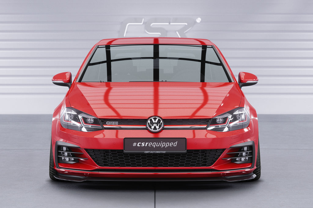 CSR Frontspoiler | Cup-Spoilerlippe mit ABE für VW Golf 7 GTI / GTD CSL380