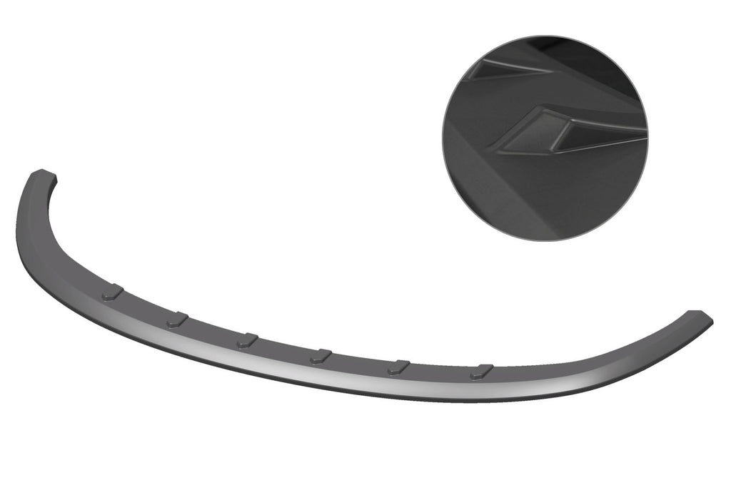 CSR Frontspoiler | Cup-Spoilerlippe mit ABE für VW Golf 5 R32 CSL381-L Unlackiert roh (Lackierung erforderlich)