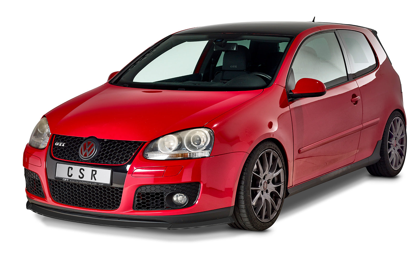 CSR Frontspoiler | Cup-Spoilerlippe mit ABE für VW Golf 5 GTI/GT CSL382-L Unlackiert roh (Lackierung erforderlich)