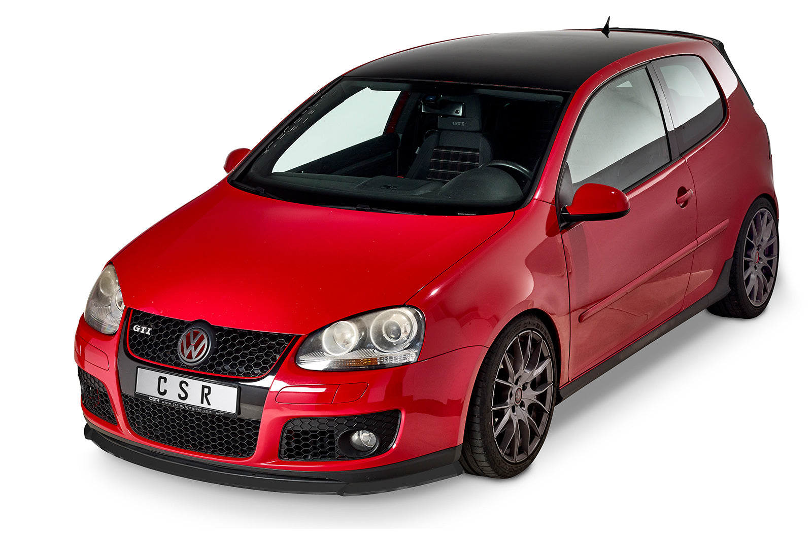 CSR Frontspoiler | Cup-Spoilerlippe mit ABE für VW Golf 5 GTI/GT CSL382-L Unlackiert roh (Lackierung erforderlich)