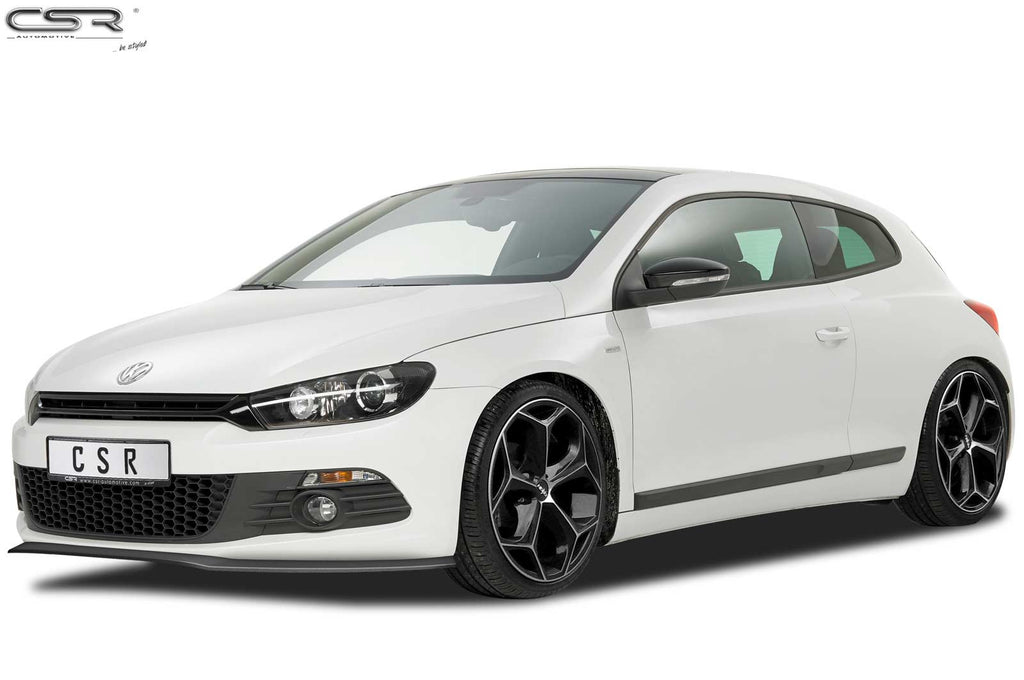 CSR Frontspoiler | Cup-Spoilerlippe mit ABE für VW Scirocco III CSL383-L Unlackiert roh (Lackierung erforderlich)