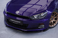CSR Frontspoiler | Cup-Spoilerlippe mit ABE für VW Scirocco III CSL384-G Glossy schwarz Hochglanz (keine Lackierung erforderlich)
