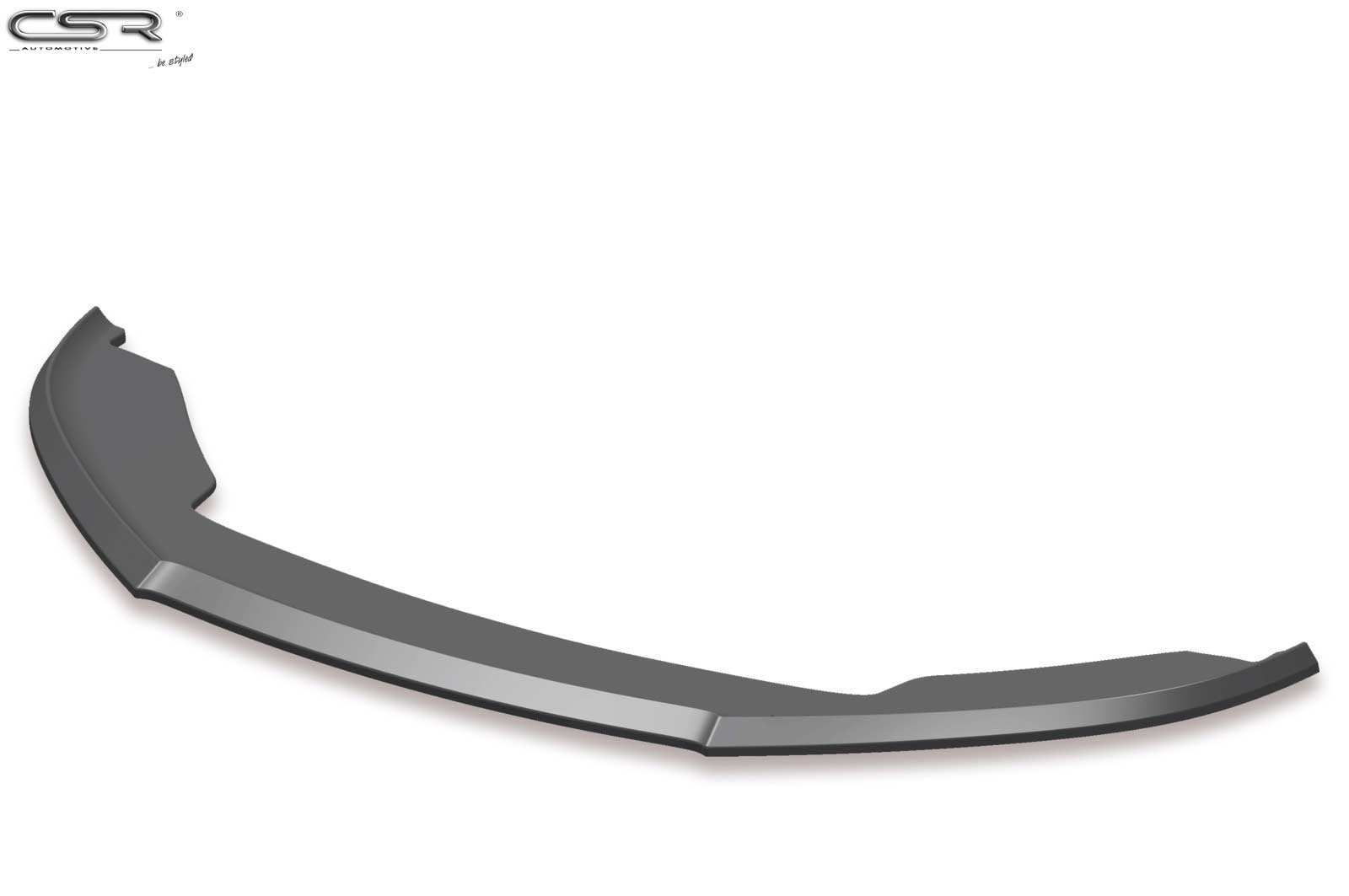 CSR Frontspoiler | Cup-Spoilerlippe mit ABE für VW Scirocco III R-Line CSL385-G Glossy schwarz Hochglanz (keine Lackierung erforderlich)