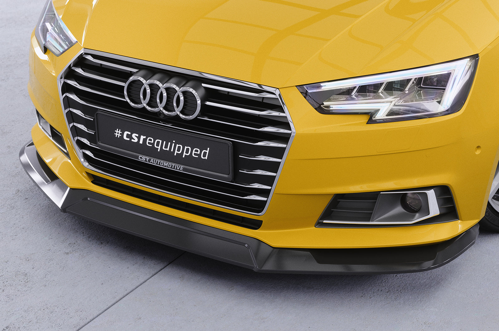 CSR Frontspoiler | Cup-Spoilerlippe mit ABE für Audi A4 B9 (Typ 8W) CSL387