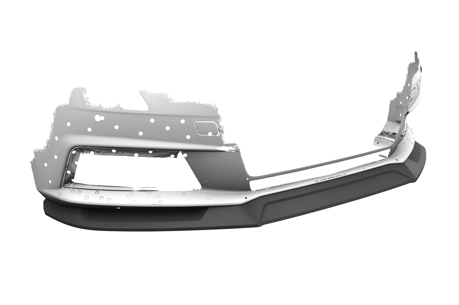 CSR Frontspoiler | Cup-Spoilerlippe mit ABE für Audi A4 B9 (Typ 8W) CSL387-C Carbon Look Hochglanz (keine Lackierung erforderlich)