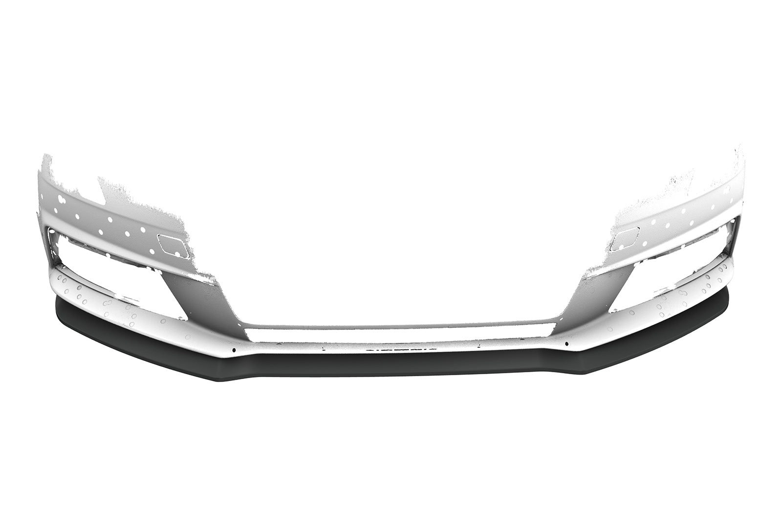 CSR Frontspoiler | Cup-Spoilerlippe mit ABE für Audi A4 B9 (Typ 8W) CSL388-L Unlackiert roh (Lackierung erforderlich)