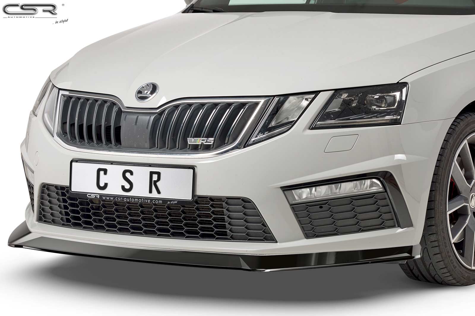 CSR Frontspoiler | Cup-Spoilerlippe mit ABE für Skoda Octavia III (5E) RS CSL389