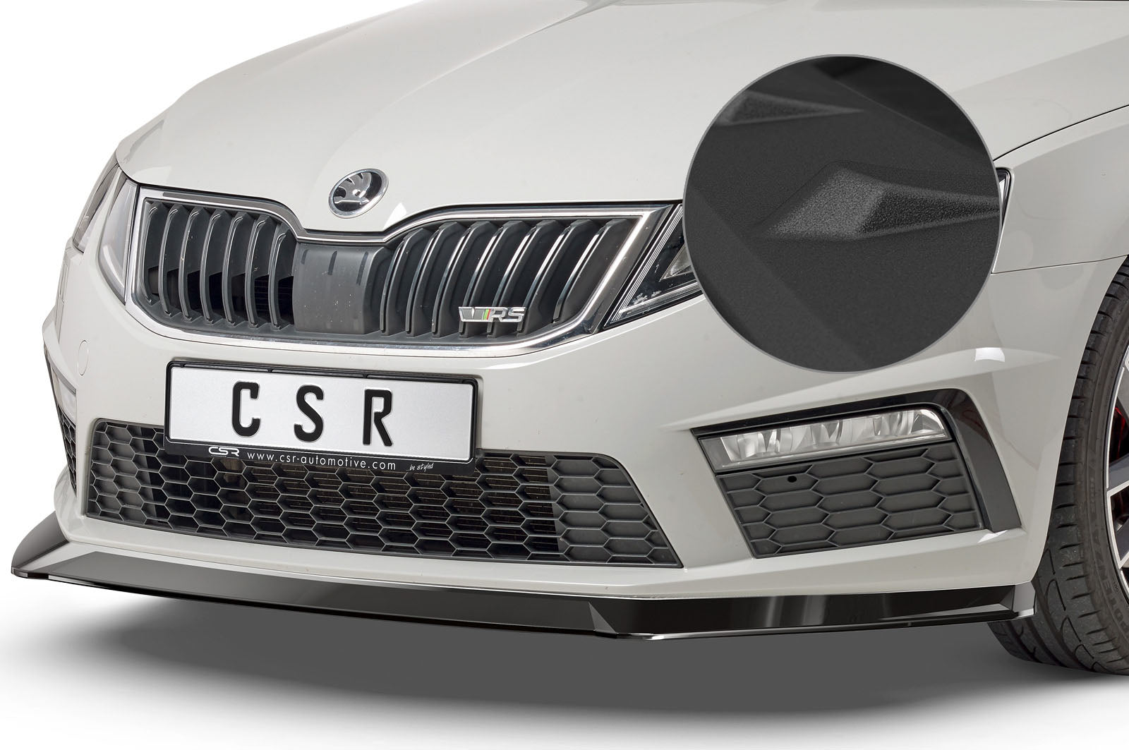 CSR Frontspoiler | Cup-Spoilerlippe mit ABE für Skoda Octavia III (5E) RS CSL389