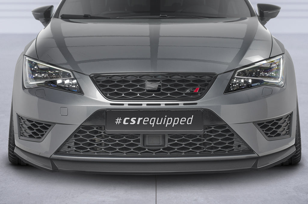 CSR Frontspoiler | Cup-Spoilerlippe mit ABE für Seat Leon 3 (Typ 5F) Cupra/FR CSL390