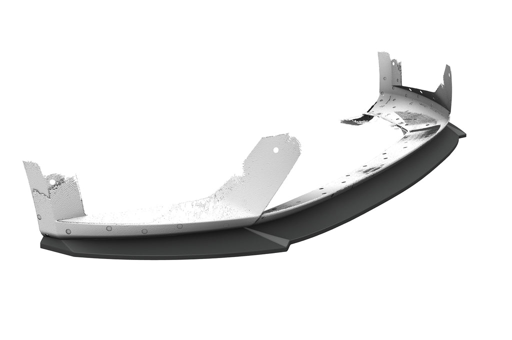 CSR Frontspoiler | Cup-Spoilerlippe mit ABE für Seat Leon 3 (Typ 5F) Cupra/FR CSL390-C Carbon Look Hochglanz (keine Lackierung erforderlich)