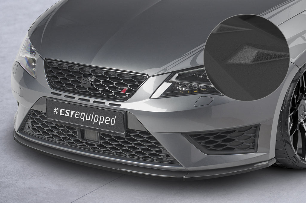 CSR Frontspoiler | Cup-Spoilerlippe mit ABE für Seat Leon 3 (Typ 5F) Cupra/FR CSL391