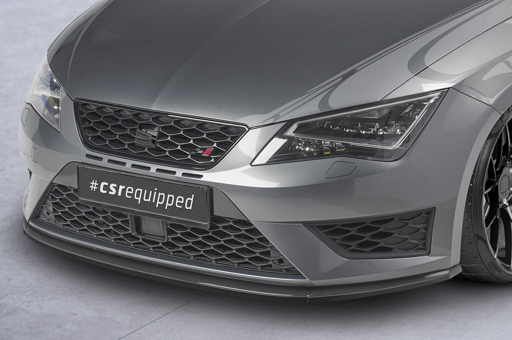 CSR Frontspoiler | Cup-Spoilerlippe mit ABE für Seat Leon 3 (Typ 5F) Cupra/FR CSL391